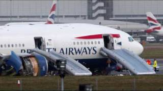 British Airways Flight 38 Heathrow crash ATC recording [upl. by Eihcra400]