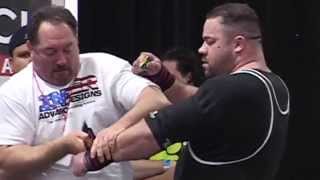 Ryan Kennellys BLOODY 953 lb Bench Press Attempt  Feb 2007 [upl. by Rodnas]