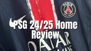 Unboxing the highly anticipated Paris SaintGermain PSG 202425 home shirt MustHave for Every Fan [upl. by Ney]