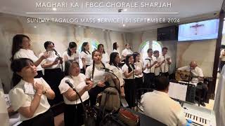 Maghari Ka  Sunday Tagalog Mass Service  01 September 2024 [upl. by Airdnahc]