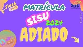 SISU 2024  NOVAS MUDANÇAS  O que mudou [upl. by Bruyn]