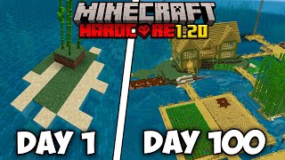 I Survived 100 Days on a Deserted Island in Hardcore Minecraft 120 [upl. by Hawker536]