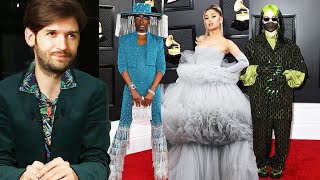 2020 GRAMMYS Fashion Review  Michael Buchinger [upl. by Tobin478]