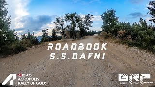 WRC Rally Acropolis 2024  Roadbook  SS Dafni [upl. by Lotsirhc]