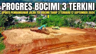 Kabar Tol Bocimi Tahap 3 Terbaru 17 September 2024  Update Progres Jalan Tol Bocimi Tahap 3 Terkini [upl. by Fenn]