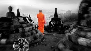 Buddhist Meditation Music for Positive Energy Buddhist Thai Monks Chanting Healing Mantra [upl. by Cassady]