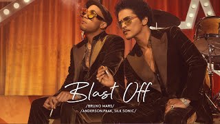 Bruno Mars Anderson Paak Silk Sonic  Blast Off  Lyrics Video [upl. by Akim]