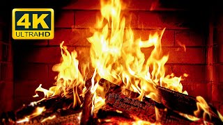 🔥 Cozy Fireplace 4K 12 HOURS Fireplace with Crackling Fire Sounds Fireplace Burning 4K [upl. by Jared]