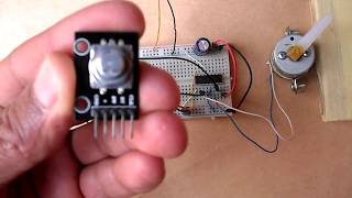 DC Motor control with Arduino and rotary encoder [upl. by Henley]