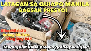 LATAGAN SA QUIAPO MANILA NEW UPDATE SA BIKE SHOP NI KUYA JULY BAGSAK PRESYO BIKE PARTS FROM TAIWAN [upl. by Berke]