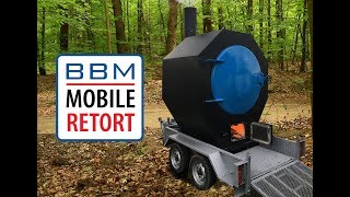 Pressvess BBMR Mobile Charcoal Retort [upl. by Abbate194]