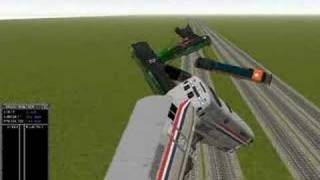 MSTS Crash Complication Metro Route [upl. by Bertina]