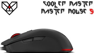 Cooler Master MasterMouse  RGB Gaming Mouse S  Programmable Keys [upl. by Orelee79]