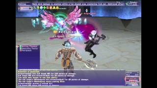 FFXI  Soloing Ark Angel Mithra boss [upl. by Ahsemal]