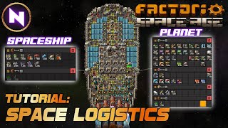 How To Set Up INTERPLANETARY LOGISTICS Easy amp Effective  22  Factorio SPACE AGE [upl. by Odraleba430]