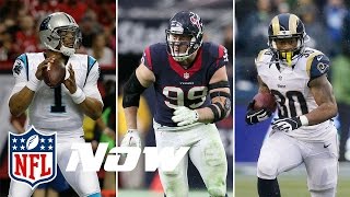 2015 NFL MVP Defensive Player amp Rookies of the Year Awards  Scout vs Scout on NFL Now [upl. by Roydd]