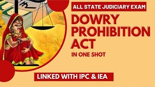 Dowry Prohibition Act 1961 [upl. by Neelyk234]