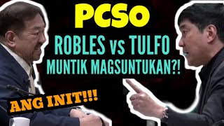 ROBLES at TULFO MUNTIK MAGSUNTUKAN MAINIT na BAKBAKAN sa ANOMALYA ng PCSO SINONG MAS MATAPANG [upl. by Nonnelg509]