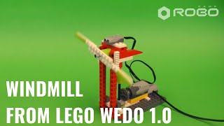 Windmill  LEGO WeDo by RoboCamp [upl. by Agate]