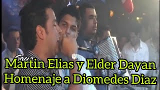 Cuando Martin Elias Le Dio la oportunidad de cantar a Elder Dayan Diaz [upl. by Esineg]