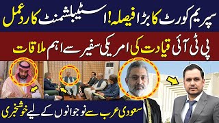 Establishment Reaction on Supreme Court verdict on reserve seats PTI Leaders Meet US Ambassador [upl. by Denn]