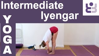 Intermediate Iyengar Yoga Class Rotation for the Parivrtta action [upl. by Costin]