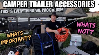 WHAT CAMPER TRAILER ACCESSORIES DO YOU NEED [upl. by Sall34]