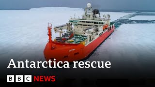 Urgent Antarctica mission to rescue Australian researcher  BBC News [upl. by Peadar839]