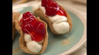 Cheesecake Dessert Tacos [upl. by Odnomar]