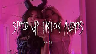 1 hour sped up tiktok audios ️2023 ♡😝👻 [upl. by Schaaff]