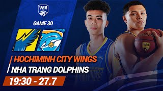 🔴 Livestream HCM City Wings  Nha Trang Dolphins  Giải bóng rổ chuyên nghiệp Việt Nam  VBA 2024 [upl. by Ellehciram661]