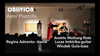 Astor Piazzolla Oblivion Flute Tango Argentina [upl. by Notnilk]