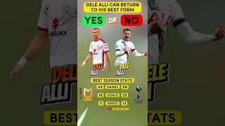 PRIME DELE ALLI GOALS AND ASSIST  footballnews [upl. by Elicul]