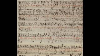 Bach Manuscript  Matthaeus Passion  45 [upl. by Lugo]