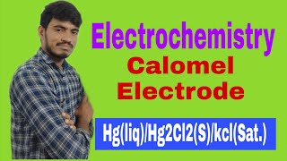 ElectrochemistryCalomel ElectrodeConstruction and Cell Representation [upl. by Ueih780]