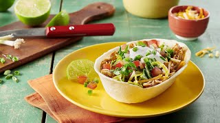 Slow Cooker Chicken Enchilada Tacos Recipe  Old El Paso [upl. by Hube]