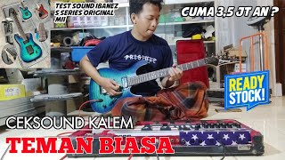 TEST SOUND IBANEZ S SERIES ORIGINAL MII  READY STOCK [upl. by Mou]