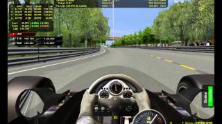 rFactor F1 1975 modSpain Montjuïc Lets play full race [upl. by Winola]