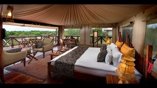 Découvrez le Neptune Mara Rianta Luxury Camp au Kenya  Voyage Privé France [upl. by Ellinad]