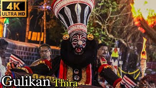 Gulikan  Temple Art Form of North Kerala 😱 Gulikan Thira 🔥 ഗുളികൻ തിറ  Thirayattam culture india [upl. by Naellij]