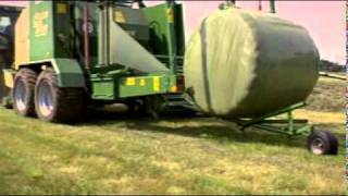 Krone Round Balers  Combipack [upl. by Drofwarc]