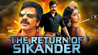 THE RETURN OF SIKANDER Bhageeratha Telugu Action Movie In Hindi  Ravi Teja Prakash Raj Shriya S [upl. by Morgun]