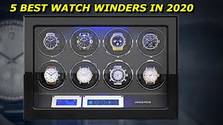 5 Best Watch Winders to Buy in 2020 [upl. by Nyletac]