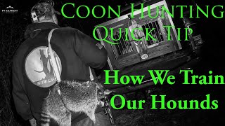 Coon Hunting Quick Tips  How We Train Coon Dogs [upl. by Einnoc437]