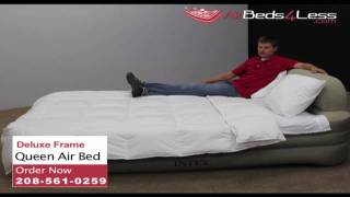 Intex Raised Queen Deluxe Frame Air Mattress [upl. by Aenet]