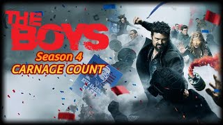 The Boys Season 4 Carnage Count [upl. by Modesty150]