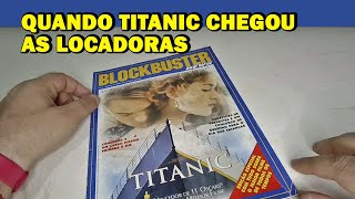 LANÇAMENTO DE TITANIC EM VHS na revista da LOCADORA BLOCKBUSTER DV 407 [upl. by Chelsea449]