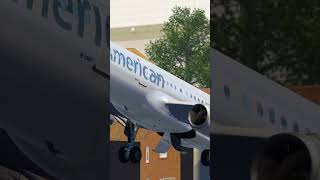 A321 American Aircraft Landing at Dallas Fort Worth International Airport [upl. by Ymmac747]