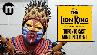 Meet the Toronto Cast of The Lion King [upl. by Hsekin918]