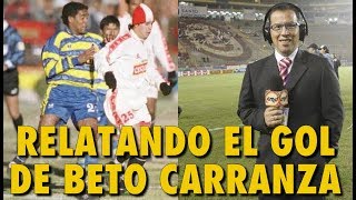 Daniel Peredo relatando la corrida del Beto Carranza en Cerro de Pasco [upl. by Aufmann]